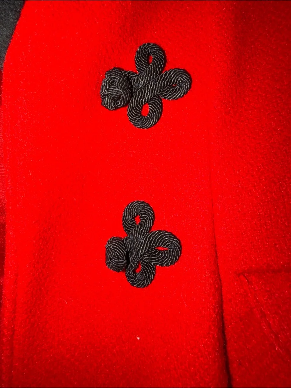 Vtg Rothschild wool coat and hat & muff size 5